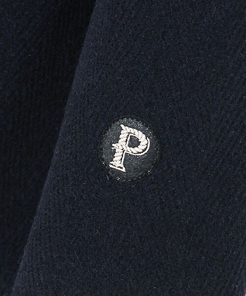 PAPAS / パパス ピーコート | <SANTA LUCIA>ウールTOPメルトンヘリンボーン ピーコート | 詳細1