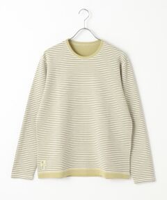 PAPAS / パパス Tシャツ | ダブルフェイスボーダーTシャツ
