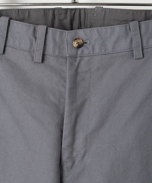 PAPAS / パパス その他パンツ | コットンバンピードビーストレッチ ノータックパンツ | 詳細8