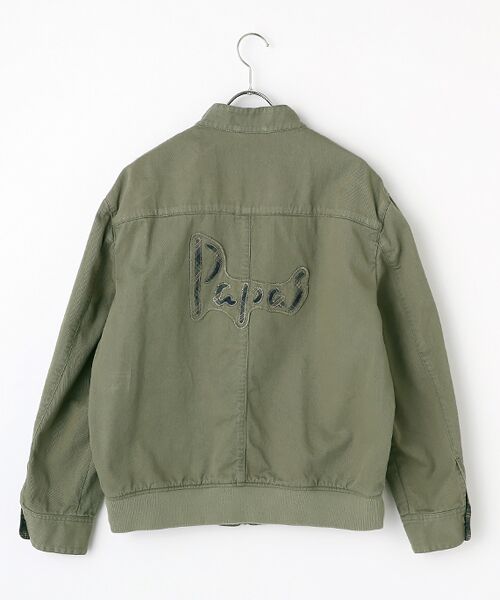 Papas ブルゾンジャケット カーキ 楽天市場】パパス ジャケット（カラーカーキグリーン）（メンズ