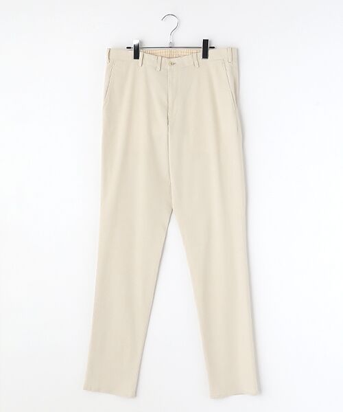 PAPAS / パパス デニムパンツ | モンサンミッシェルデニム ノータックパンツ（アイボリー）