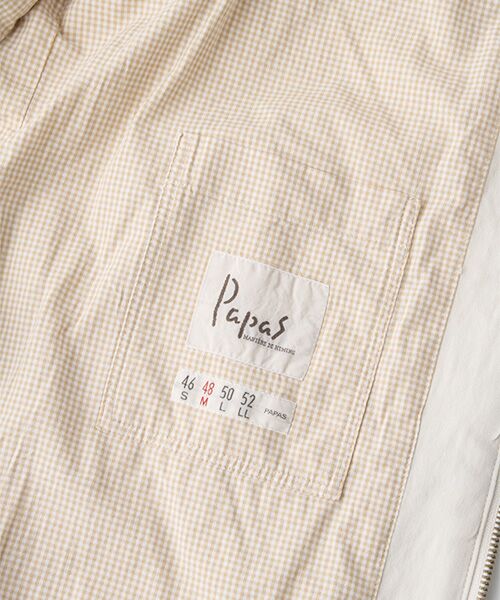 PAPAS / パパス ベスト | モンサンミッシェルデニム キルティングベスト | 詳細8