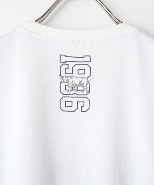 PAPAS / パパス Tシャツ | ☆【WEB限定】Papasアップリケ&サイプリント Tシャツ | 詳細2