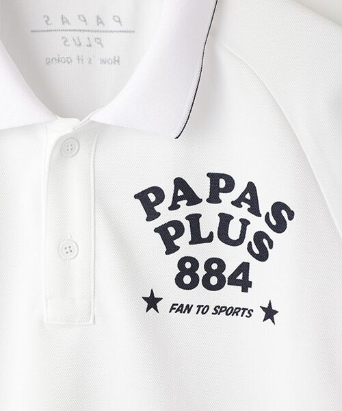 PAPAS / パパス ポロシャツ | ハニカムメッシュポロシャツ | 詳細1