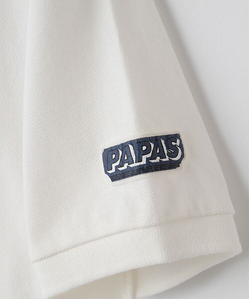 PAPAS / パパス ポロシャツ | ☆【WEB限定】PAPASワッペン&アップリケ鹿の子ポロシャツ | 詳細3