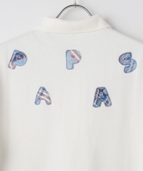 PAPAS / パパス ポロシャツ | ☆【WEB限定】PAPASワッペン&アップリケ鹿の子ポロシャツ | 詳細4