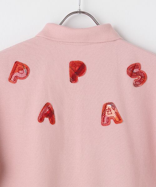 PAPAS / パパス ポロシャツ | ☆【WEB限定】PAPASワッペン&アップリケ鹿の子ポロシャツ | 詳細15
