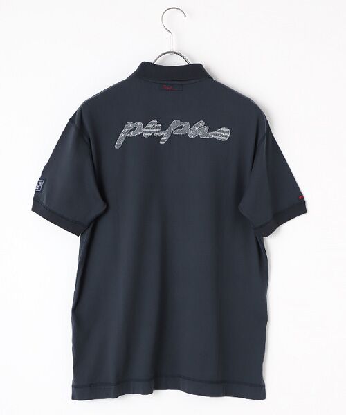 PAPAS / パパス ポロシャツ | 40/2天竺 ワッペン&アップリケポロシャツ | 詳細7