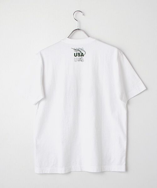 PAPAS / パパス Tシャツ | USAコットンプリントTシャツ【カジキ】 | 詳細1