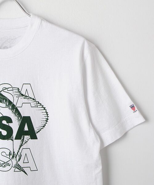 PAPAS / パパス Tシャツ | USAコットンプリントTシャツ【カジキ】 | 詳細2