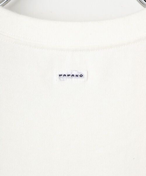 PAPAS / パパス Tシャツ | 30/2天竺刺繍Tシャツ【フライフィッシング】 | 詳細5