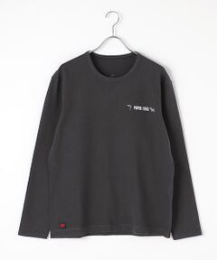 デニムアップリケTシャツ