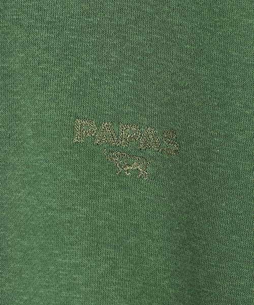 PAPAS / パパス スウェット | ストレッチ裏毛ハーフジップトレーナー | 詳細2