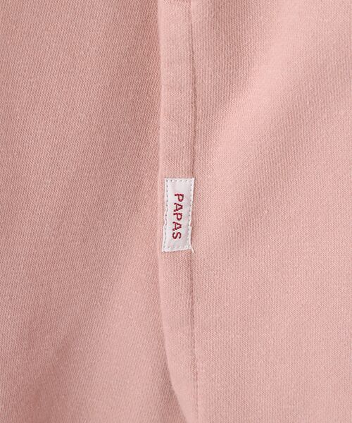 PAPAS / パパス スウェット | ストレッチ裏毛ハーフジップトレーナー | 詳細9