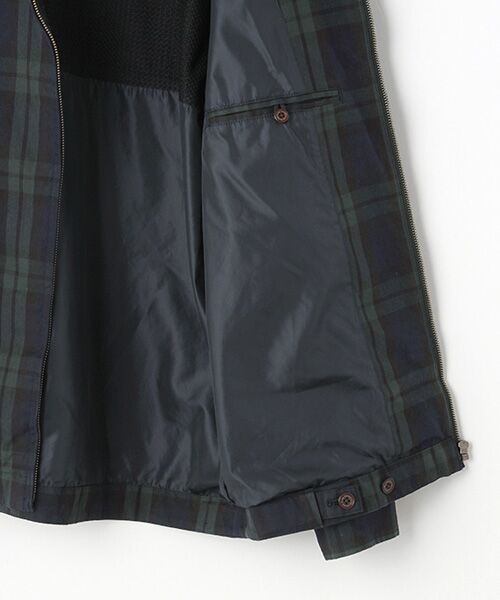 PAPAS / パパス ブルゾン | コットンギャバチェック スウィングトップブルゾン | 詳細7