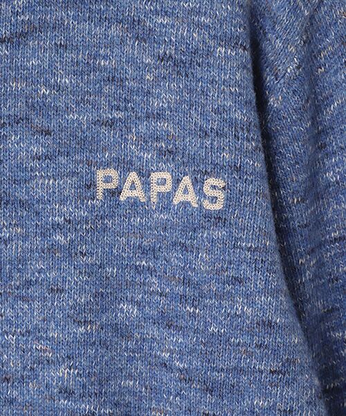 PAPAS / パパス ニット・セーター | カラフル杢キャンディヤーンツイード7Gセーター | 詳細5