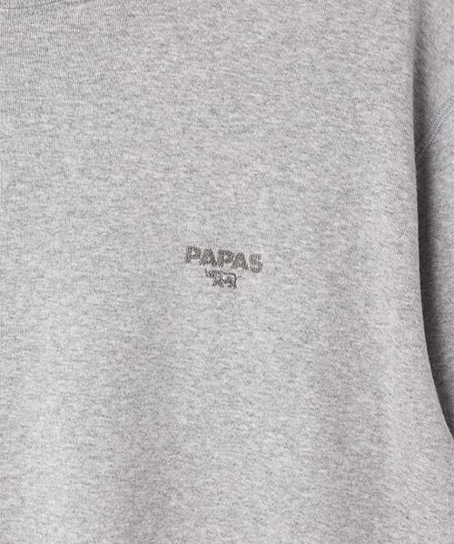 PAPAS / パパス Tシャツ | ☆【WEB限定】メンズ グレースTOPフライス ハイネックTシャツ | 詳細2