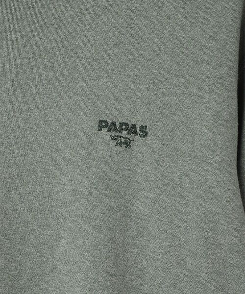 PAPAS / パパス Tシャツ | ☆【WEB限定】メンズ グレースTOPフライス ハイネックTシャツ | 詳細6