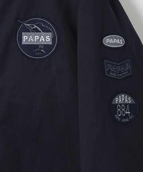 PAPAS / パパス ダウンジャケット・ベスト | キャバリーツイルダウンブルゾン | 詳細7