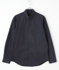 papas パパス リネン スラックス インディゴ 藍染 パパスPapas リネンツータック裾ダブルパンツ 紺LL | DCブランド