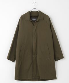 PAPAS / パパス ステンカラーコート | <BESTE>コットンツイルストレッチ ライナー付きコート