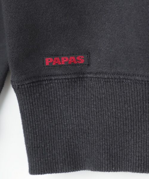 PAPAS / パパス スウェット | ☆【WEB限定】ラフィ裏毛 サイプリントトレーナー | 詳細2