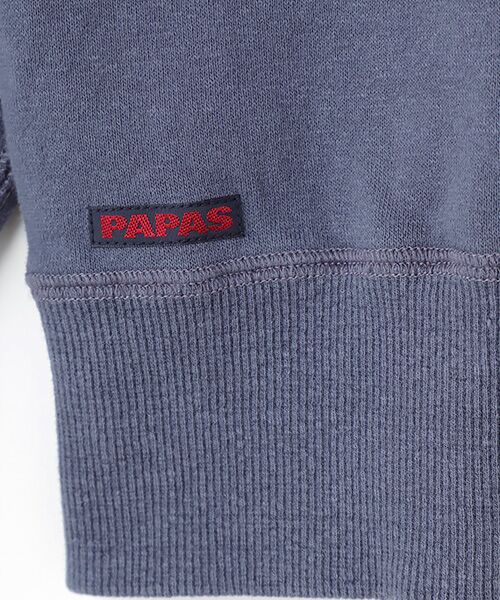 PAPAS / パパス スウェット | ☆【WEB限定】ラフィ裏毛 サイプリントトレーナー | 詳細12