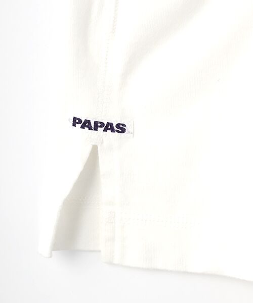PAPAS / パパス ポロシャツ | 40/2天竺 硫化染め加工ポロシャツ | 詳細3