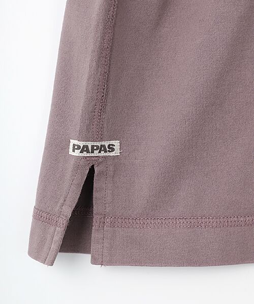PAPAS / パパス ポロシャツ | 40/2天竺 硫化染め加工ポロシャツ | 詳細9