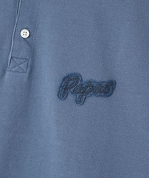 PAPAS / パパス ポロシャツ | モンサンミッシェル爽鹿の子ポロシャツ | 詳細8