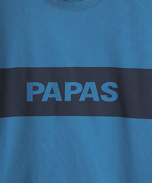PAPAS / パパス Tシャツ | 40/2グレース天竺 プリントTシャツ【チンパンジー】 | 詳細13