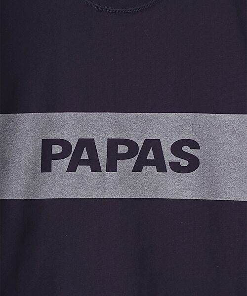 PAPAS / パパス Tシャツ | 40/2グレース天竺 プリントTシャツ【チンパンジー】 | 詳細15