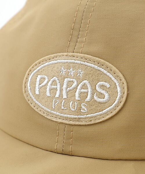 PAPAS / パパス キャップ | ワッペン付きイージーキャップ | 詳細4