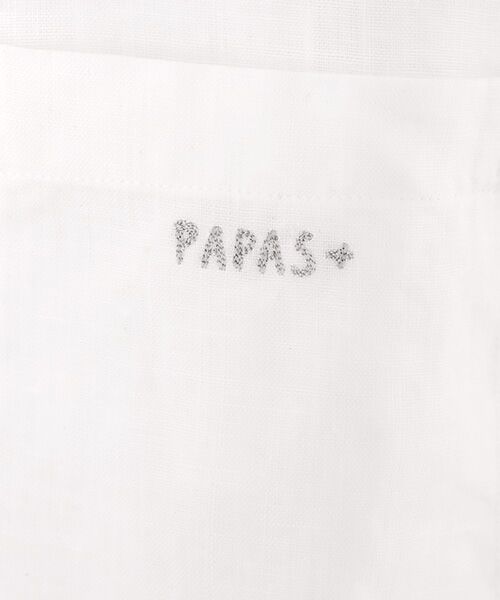 PAPAS / パパス シャツ・ブラウス | ノルマンディリネン メランジシャンブレーシャツ | 詳細1