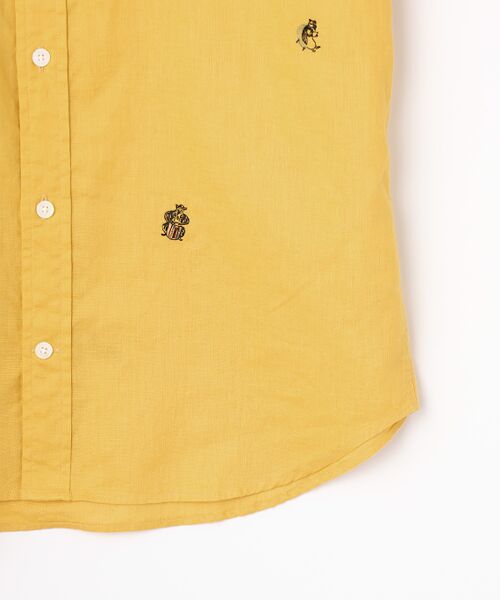 PAPAS / パパス シャツ・ブラウス | 綿麻シーチング刺繍シャツ | 詳細4
