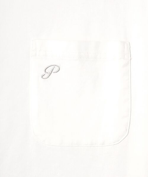 PAPAS / パパス Tシャツ | スーピマコンパクト天竺 胸ポケット付きTシャツ | 詳細5