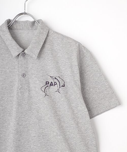 PAPAS / パパス ポロシャツ | クールマックスエコメイドRENU天竺 ポロシャツ | 詳細4