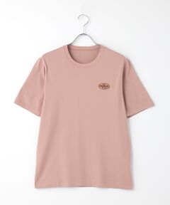 40/2天竺 ワッペンTシャツ