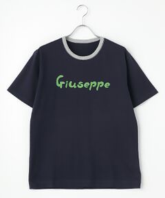 40/2グレース天竺プリントTシャツ【Giuseppe】