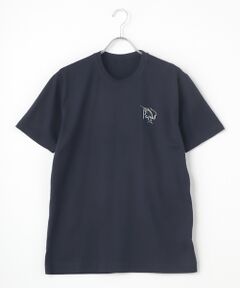 30/2スーピマ甘撚り天竺プリントTシャツ【江ノ電路線図】