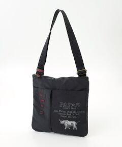 PAPAS / パパス ショルダーバッグ | ナイロンショルダーバッグ【ロゴ＋サイ】