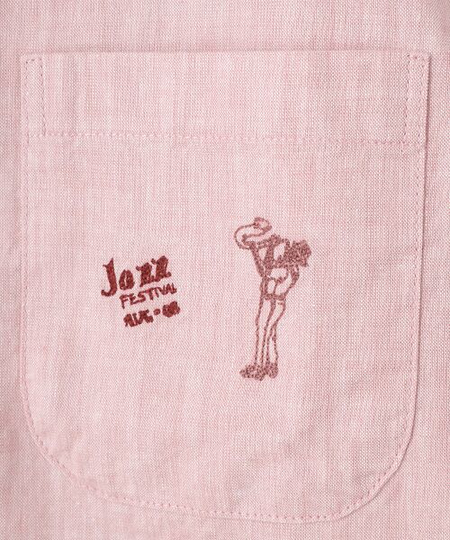 PAPAS / パパス シャツ・ブラウス | コットンダンガリー刺繍シャツ【JAZZ】 | 詳細7