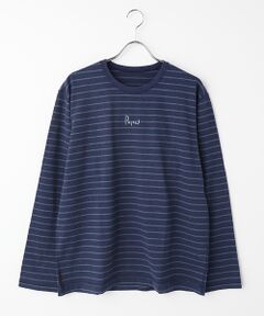 30/2TOP度詰ボーダーTシャツ