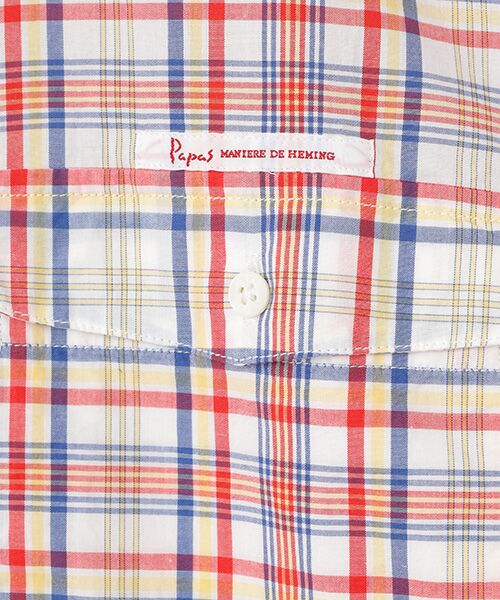 PAPAS / パパス シャツ・ブラウス | ローンアーカイブチェックシャツ | 詳細1