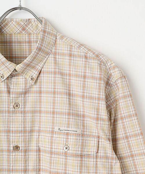 ローンアーカイブチェックシャツ （シャツ・ブラウス）｜PAPAS