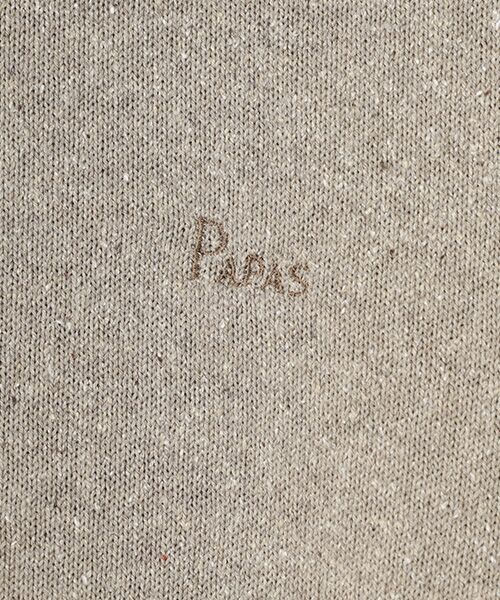 PAPAS / パパス ニット・セーター | シルク天竺12G クルーネックセーター | 詳細1