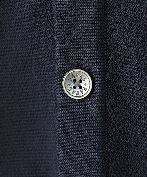 PAPAS / パパス ベスト | コットン/ポリエステル16G Vネックベスト | 詳細6