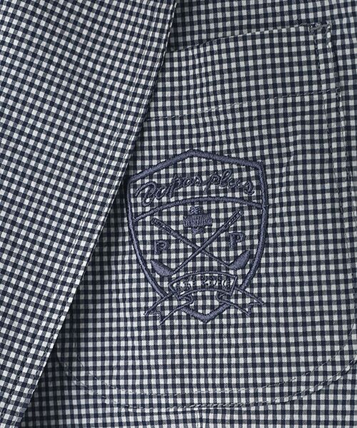 PAPAS / パパス テーラードジャケット | COOLMAX/コットンサッカー ジャケット | 詳細1