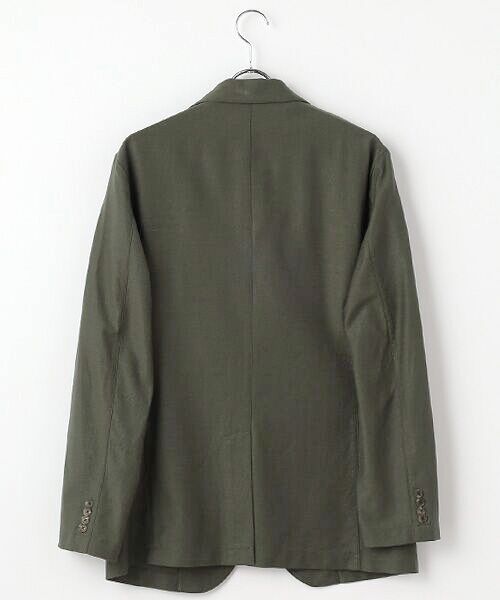 PAPAS / パパス テーラードジャケット | コットン/ラミー/ナイロン カットソージャケット | 詳細1