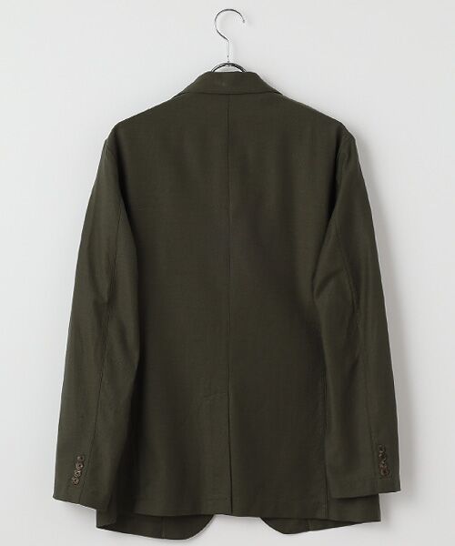 PAPAS / パパス テーラードジャケット | コットン/ラミー/ナイロン カットソージャケット | 詳細1